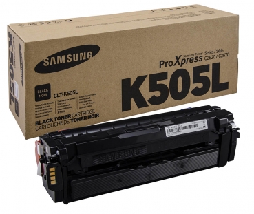 Original Tonerkartusche - Samsung CLT-K505L Black