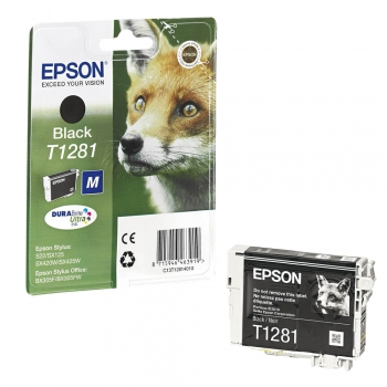 Original Tintenpatrone  -  Epson T1281 Black