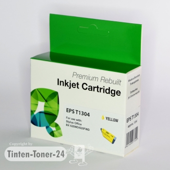 Kompatible Tintenpatrone  -  Epson T1304 Yellow