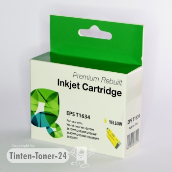 Kompatible Tintenpatrone  -  Epson T16XL Yellow