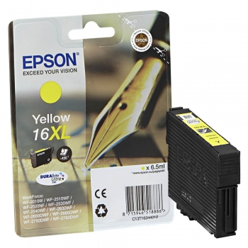 Original Tintenpatrone  -  Epson T16XL Yellow