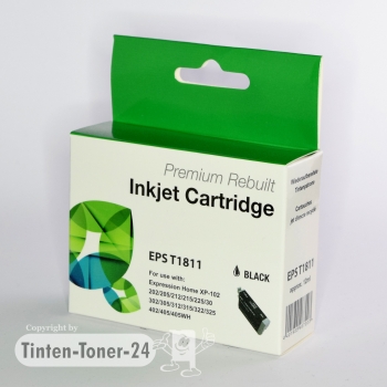 Kompatible Tintenpatrone  -  Epson T18XL Black