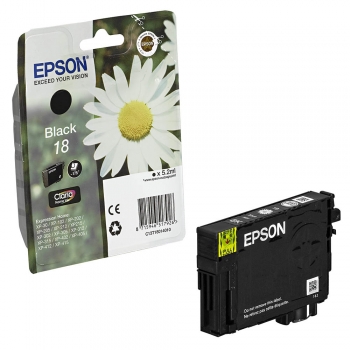 Original Tintenpatrone  -  Epson T18 Black