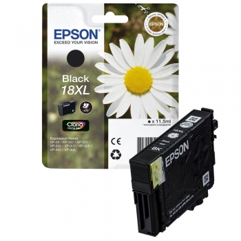 Original Tintenpatrone  -  Epson T18XL Black