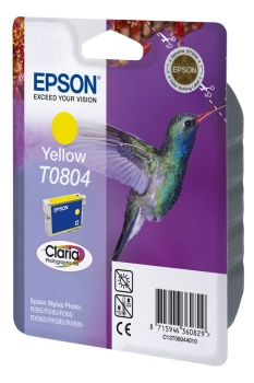 Original Tintenpatrone  -  Epson T0804 Yellow