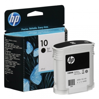 Original Tintenpatrone  -  HP 10 Black