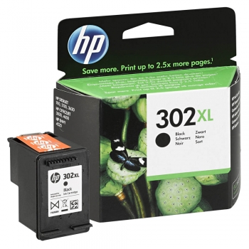 Original Tintenpatrone  -  HP 302XL Black