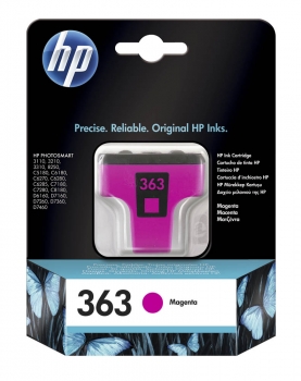 Original Tintenpatrone  -  HP 363 Magenta