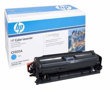 Original Tonerkartusche -  HP CF031A ( HP646A ) Cyan