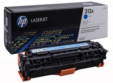 Original Tonerkartusche -  HP CF381A ( HP312A ) Cyan