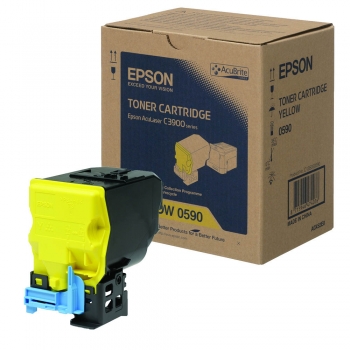 Original Tonerkartusche - Epson S050590 YE ( C13S050590 ) Yellow