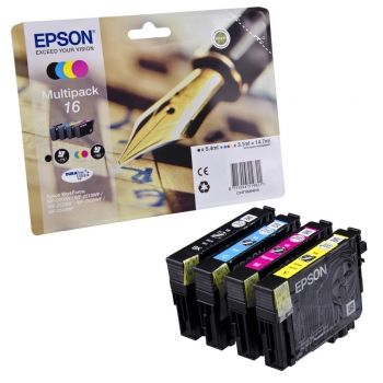 Original Tintenpatrone  -  Epson T16 Multipack