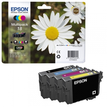 Original Tintenpatrone  -  Epson T18 Multipack