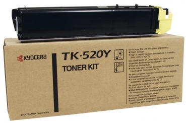 Original Tonerkartusche - Kyocera TK-520YE ( 1T02HJAEU0 ) Yellow