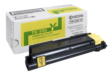 Original Tonerkartusche - Kyocera TK-590YE ( 1T02KVANL0 ) Yellow