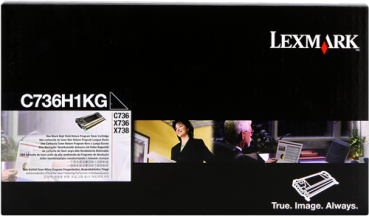 Original Tonerkartusche -  Lexmark C736H1KG Black