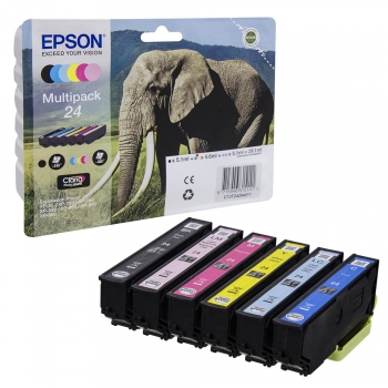 Original Tintenpatrone  -  Epson T24 Multipack